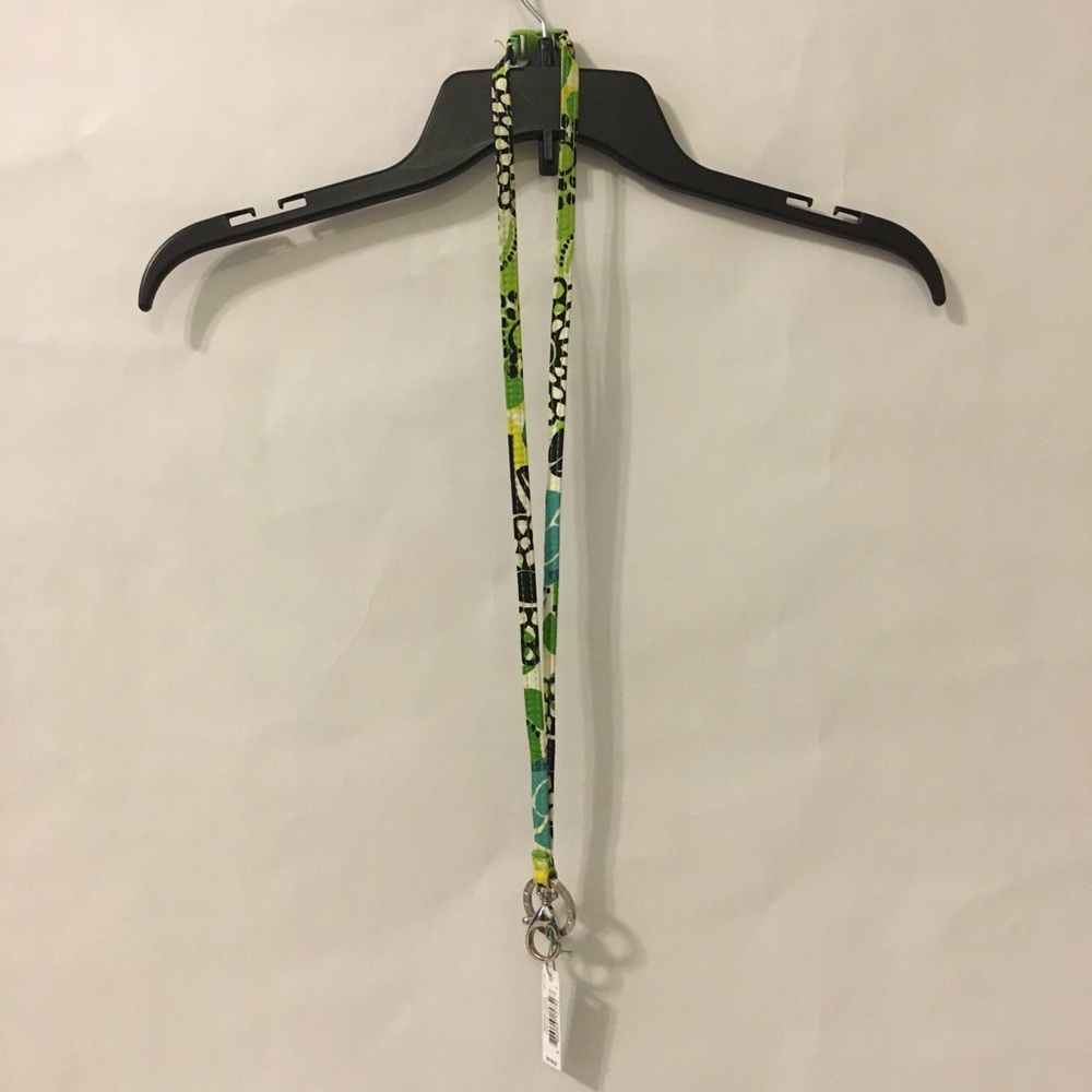 Vera Bradley Breakaway Lanyard in Limes Up